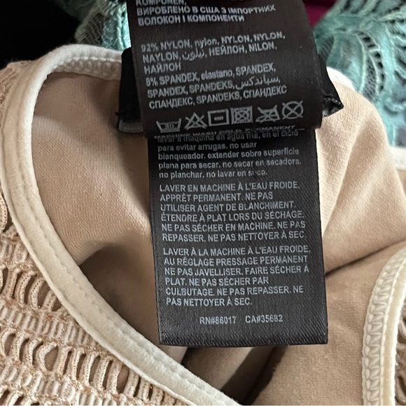 vintage y2k 90s Bebe crochet body-con dress made in the USA - Picture 8 of 10